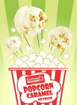 Popcorn caramel icecream